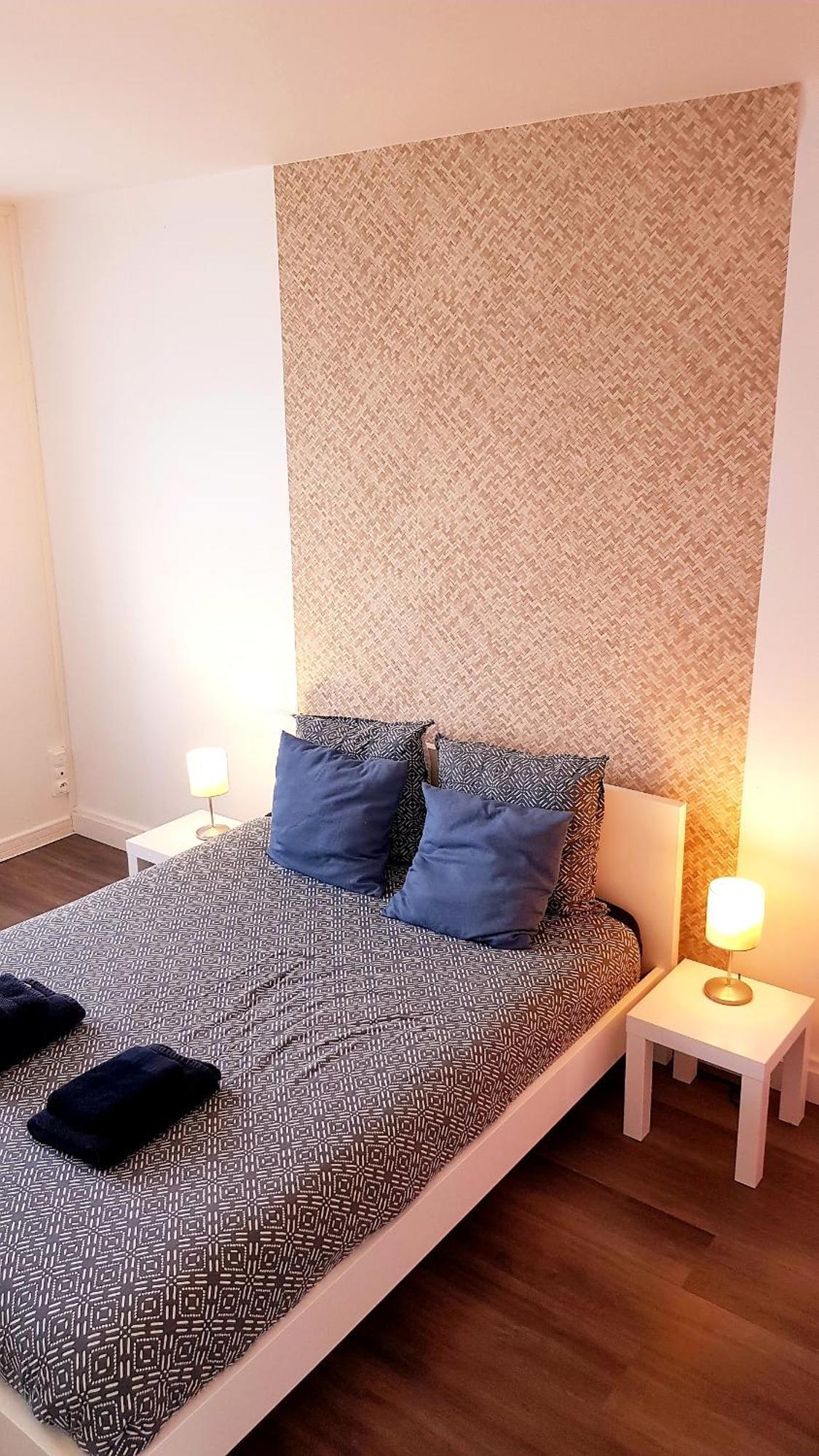 Le Bleu - 2 Chambres - Parking Amiens Bagian luar foto